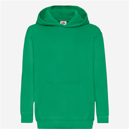 Sweat Capuche enfant Fruit Of The Loom - Vert Sapin