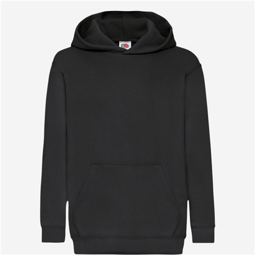 Sweat Capuche enfant Fruit Of The Loom - Noir