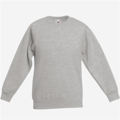 Sweat Shirt enfant Fruit Of The Loom - Gris