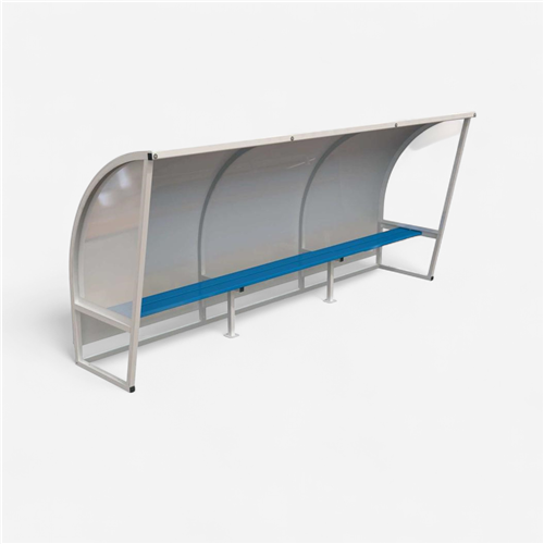 Abri de touche Metaluplast alu 4 m - Protection alu 