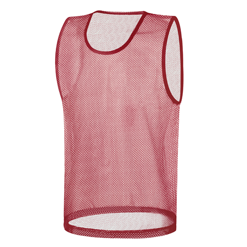 CHASUBLE ADULTE ROUGE 100% RECYCLÉE