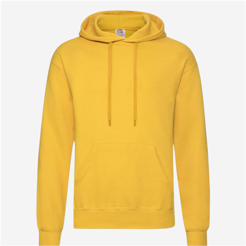 Sweat Capuche Fruit Of The Loom - Jaune