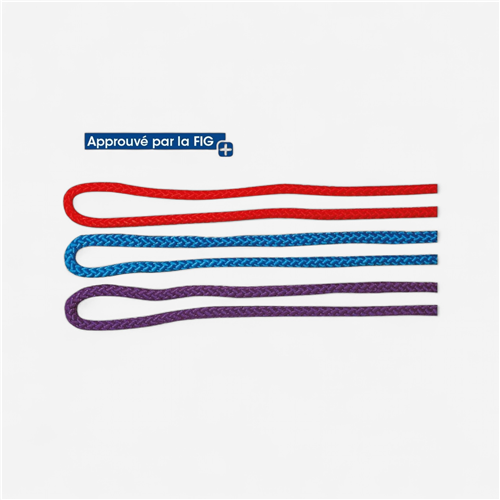 Corde grs Tremblay 3 m - Lot 5 cordes multicolore