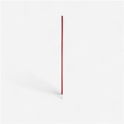 Piquet de slalom pointe acier Tremblay 160 cm - Rouge