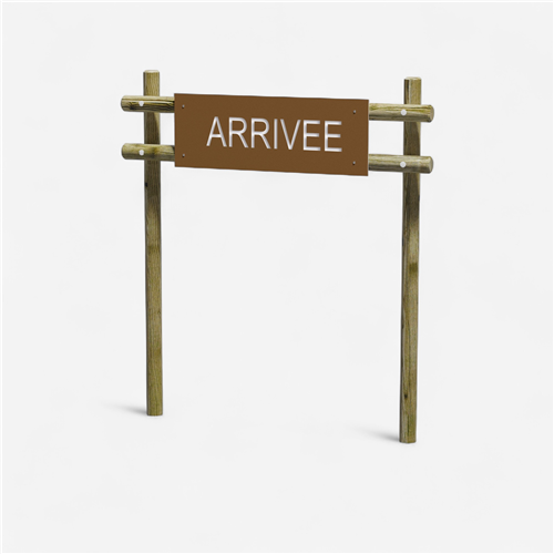 Panneau fitness extérieur Loisirs Amenagements - Panneau D&#039;Arrivée 