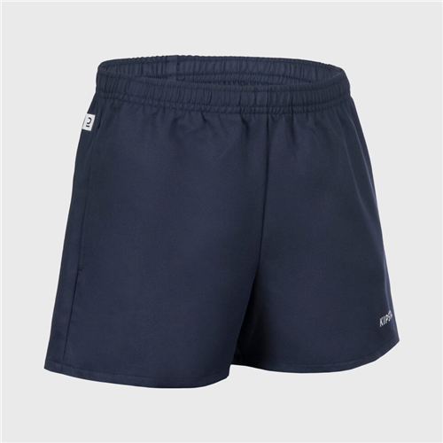 Short rugby Kipsta Adulte - R100 Uni Perso bleu