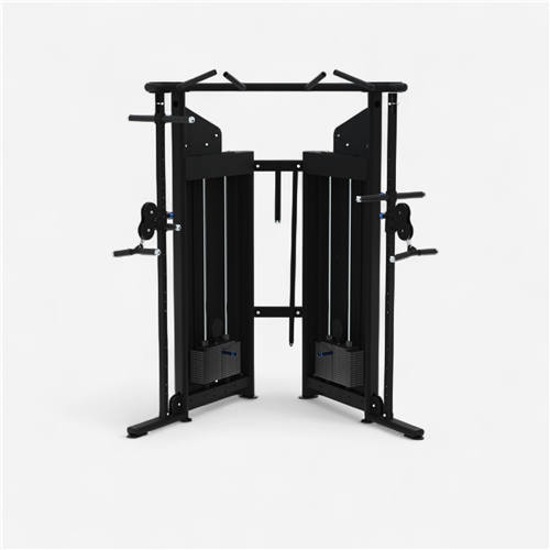 Appareil de musculation Laroq - Double poulies réglables 60 Kg 