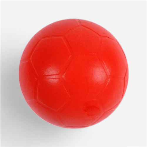 Ballon de football Sportifrance - Mousse Hd Rouge