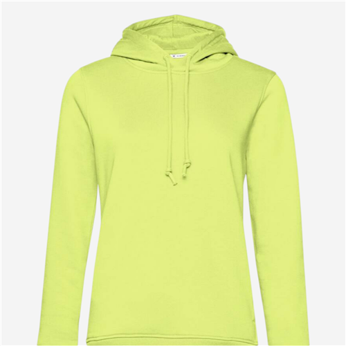 Sweat à capuche femme B&C - Organic Lime