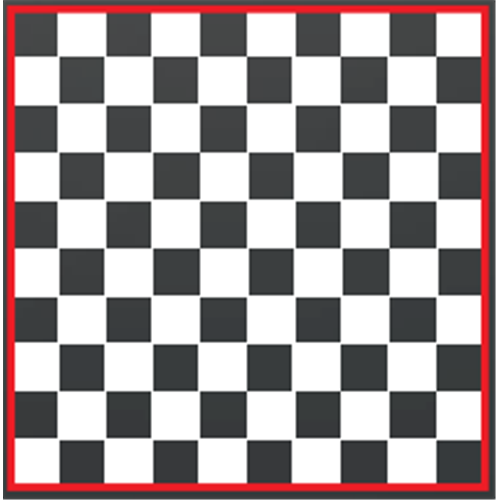 Damier 50 Carrés Couleurs Tresadenn