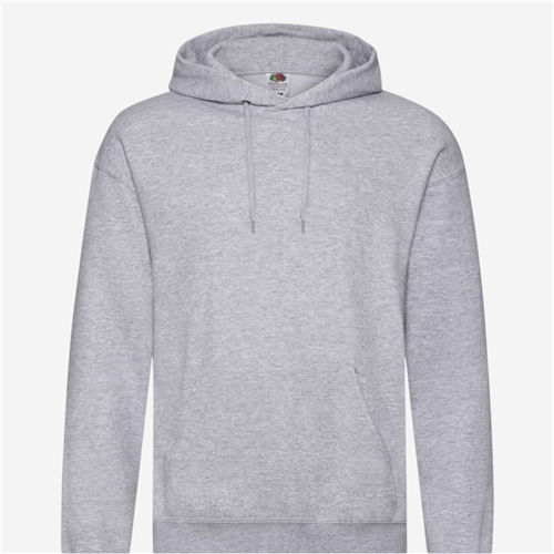 Sweat Capuche Fruit Of The Loom - Gris Clhiné