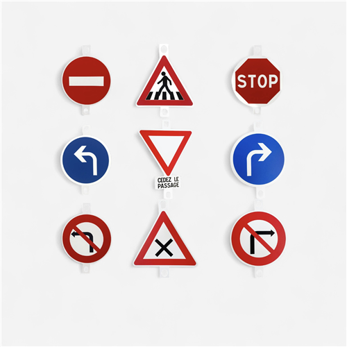 Kit 9 Panneaux de signalisation cycle