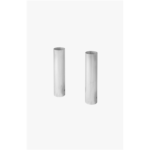 Fourreaux en aluminium pour poteaux ronds Ø 90 mm (la paire)