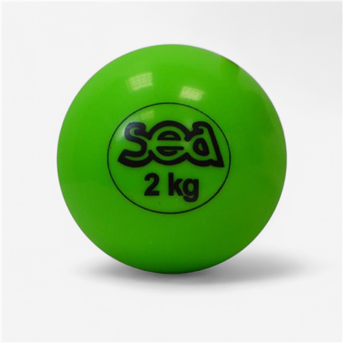 Poids de lancer Sportifrance 2 kg - Lestés Soft 