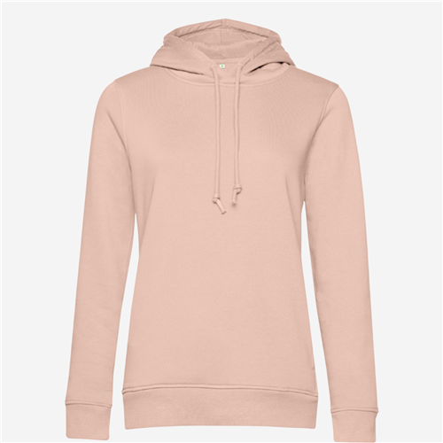 Sweat à capuche femme B&C - Organic Rose