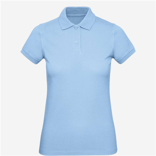 Polo homme B&C - Organic Bleu Ciel 