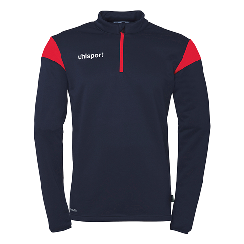 TOP UHLSPORT SQUAD27 1/4 JR MARINE/ROUGE