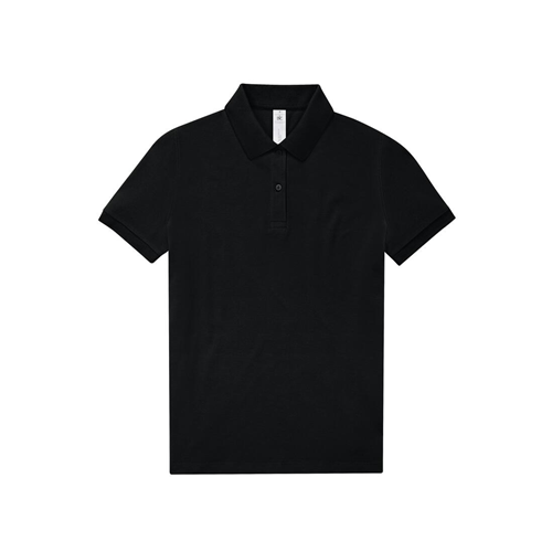 POLO COTON FEMME NOIR 210