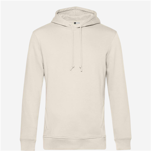 Sweat à capuche B&C - Organic Blanc Creme