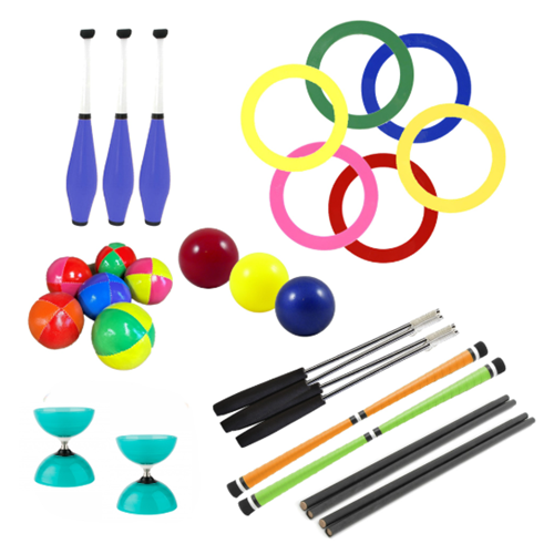 Kit jonglerie performance Mister Babache - 10 ado/adultes