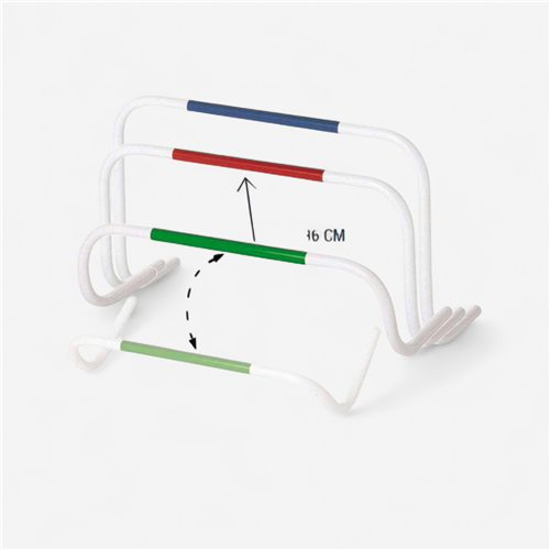 Haie d&#039;athlétisme basculante Tremblay 36 cm - 3 hauteurs
