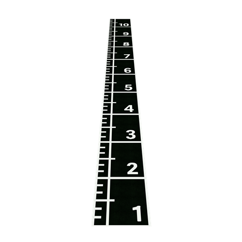 TAPIS DE SPRINT GAZON FITNESS NOIR DESIGN BLANC