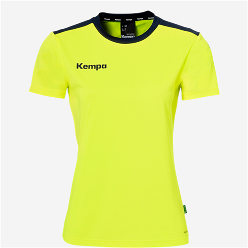 Maillot manches courtes Kempa Femme - Emotion 27 Jaune