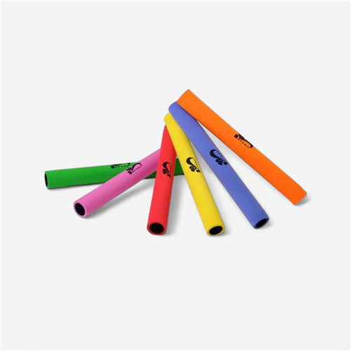 Bâton de relais mousse - Lot de 6 bâtons multicolore