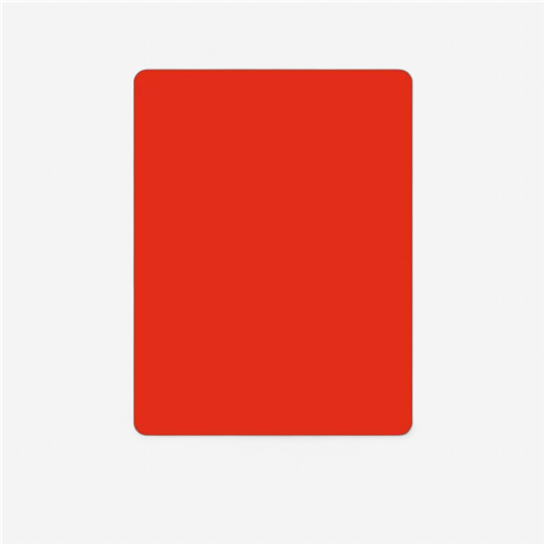 Carton arbitre - rouge