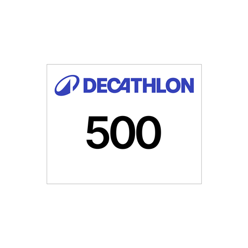 dossards course à pied decathlon blanc 1-500