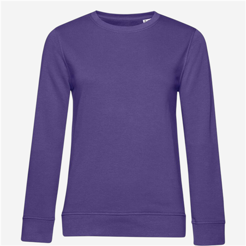 Sweat Shirt col rond femme B&C - Organic Violet