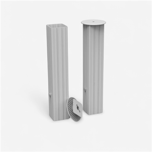 Fourreaux poteaux volley / tennis Metaluplast - 80Mm