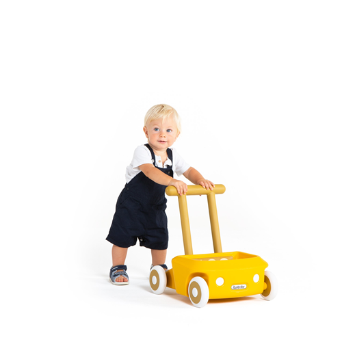 Trotteur Bébé Roberto jaune