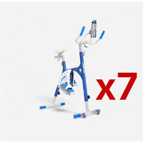 Lot de 7 Aquabikes aquagym Waterflex - WRMAX