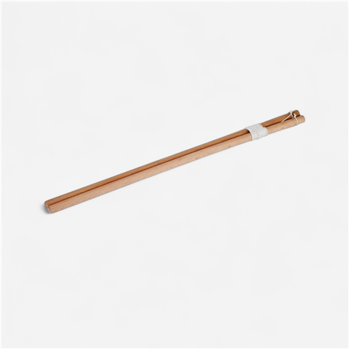 Paire de baguettes en bois courtes (32,8cm) diabolo