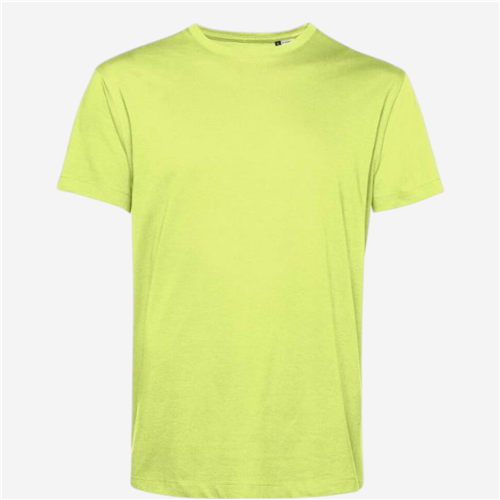 Tee shirt manches courtes B&C - Coton Organic Lime 