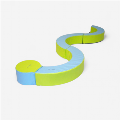 Module motricité mousse baby gym Sarneige - Serpent associatif 