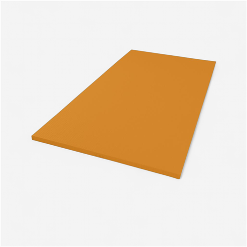 Tatami judo 200x100x5 cm  - Coton dessous nu orange 