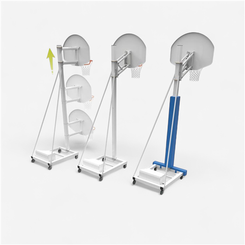 Panier de basket 2,60 M Metaluplast - Mobile