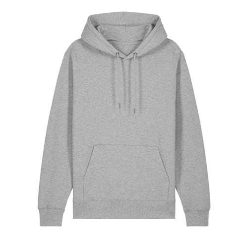 HOODIE PREMIUM PERSONNALISE GRIS CHINE