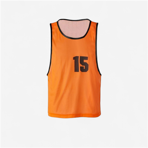 Chasubles numérotées Tremblay - 11 à 15 orange