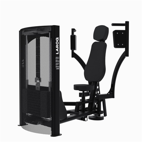 Machine de musculation pectoraux avec charge de 100 Kg - Laroq Butterfly NC07 noir