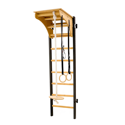Espalier modulable multifonction musculation - 212B + A076 BenchK hêtre clair 