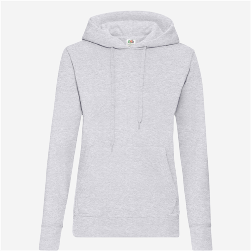 Sweat Capuche femme Fruit Of The Loom - Gris Chine
