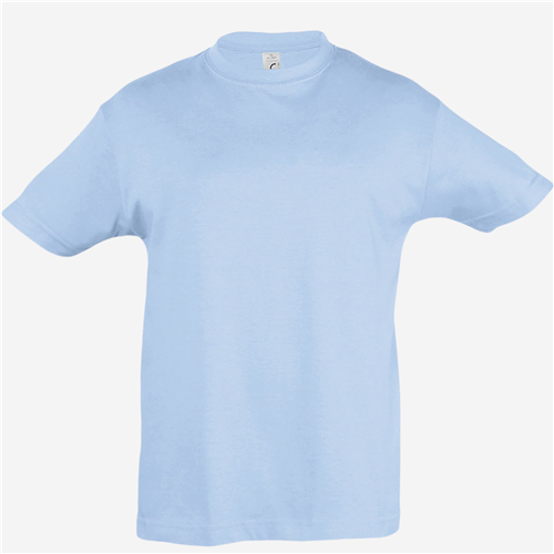 Tee-shirt manches courtes enfant Sol'S - Jersey 150 Bleu Ciel 