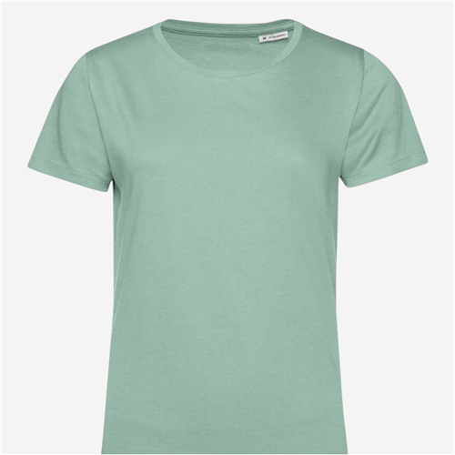 Tee shirt manches courtes femme B&C - Coton Organic Vert D'Eau 