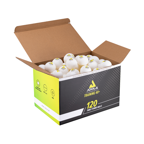 Lot de 120 balles de tennis de table joola training