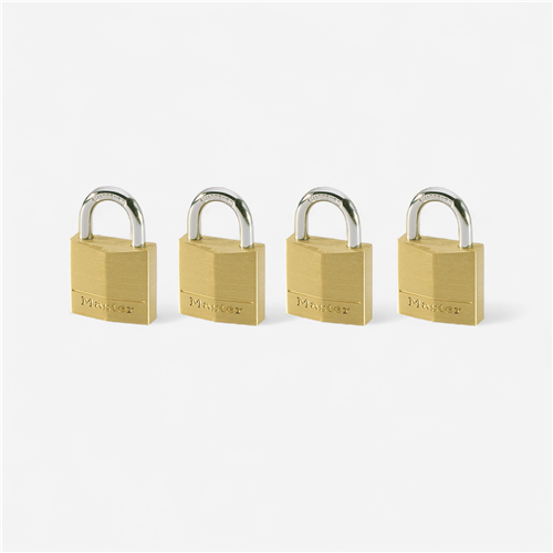 Cadenas Master Lock laiton 30 mm - Lot de 4