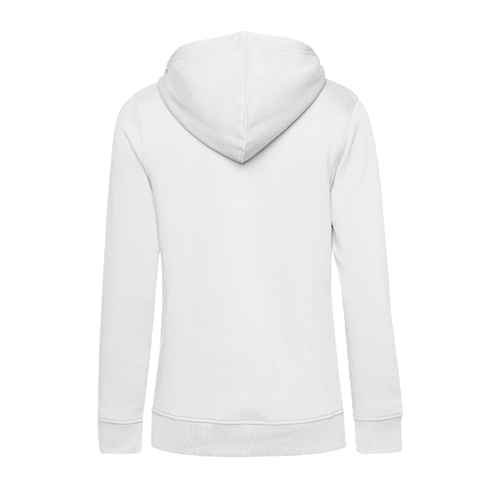 SWEAT CAPUCHE ORGANIC FEMME BLANC