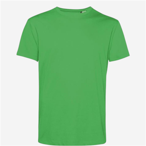 Tee shirt manches courtes B&C - Coton Organic Vert Pomme 